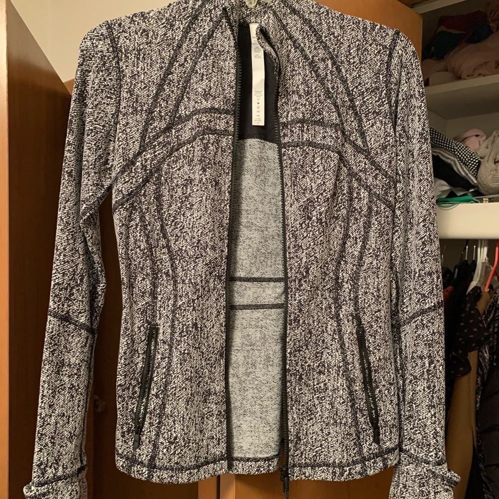 Lululemon define jacket! Cool print